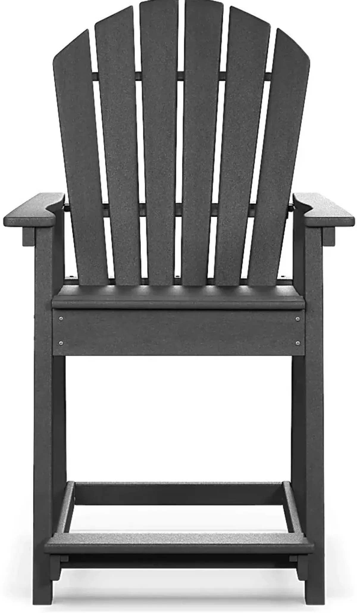 Addy Black Outdoor Balcony Adirondack Stool