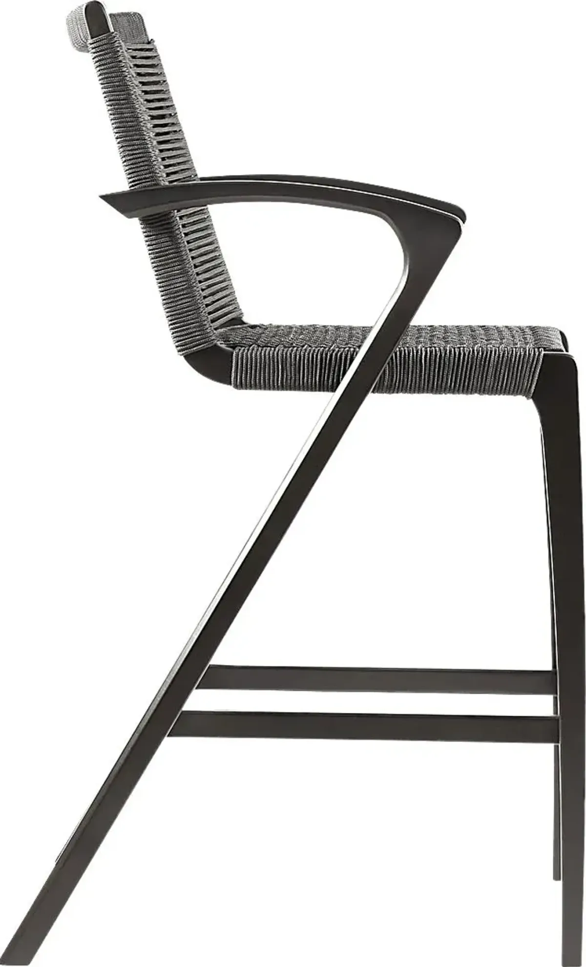 Outdoor Blavis Gray Counter Stool