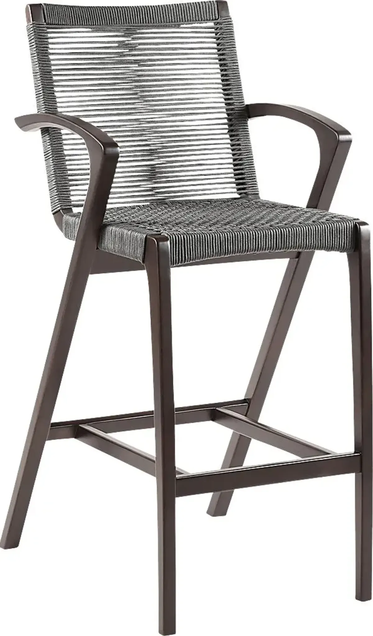 Outdoor Blavis Gray Counter Stool