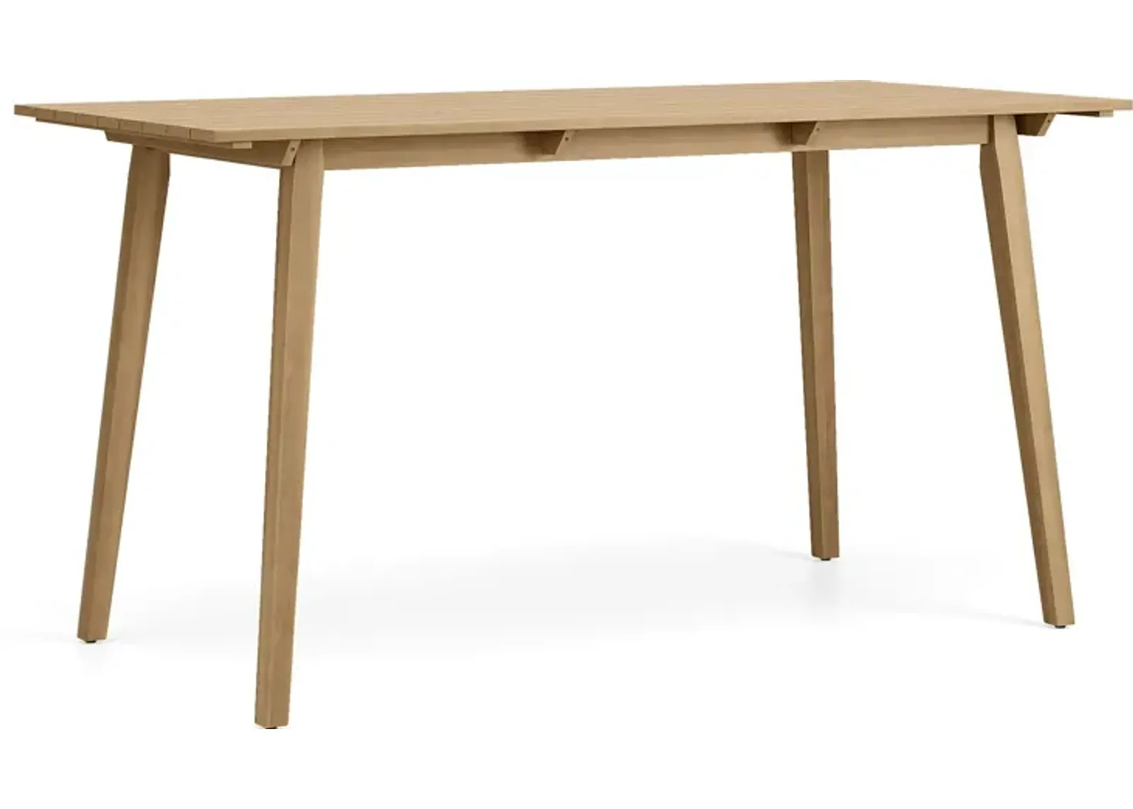 Tessere Natural Rectangle Outdoor Bar Table