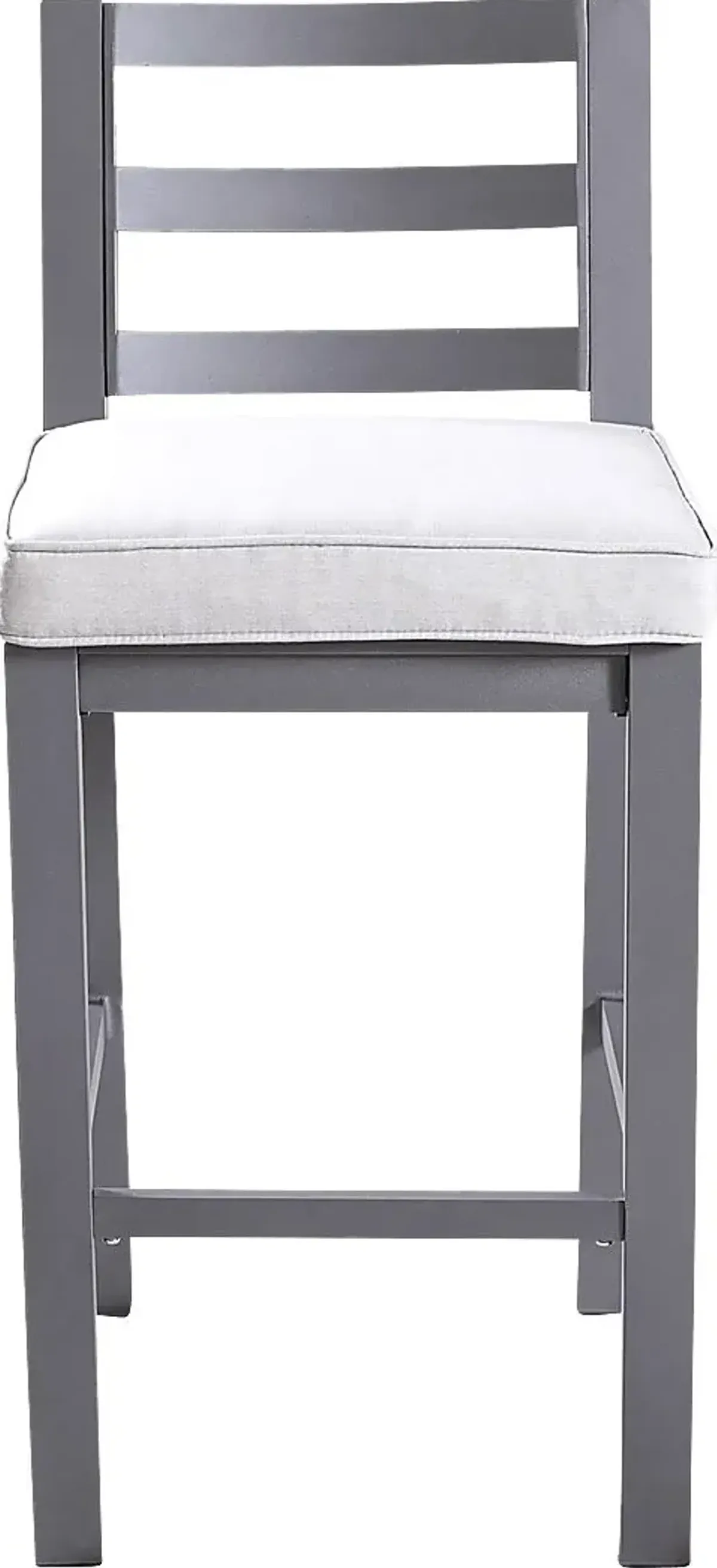 Outdoor Coligny Gray Barstool, Set of 2