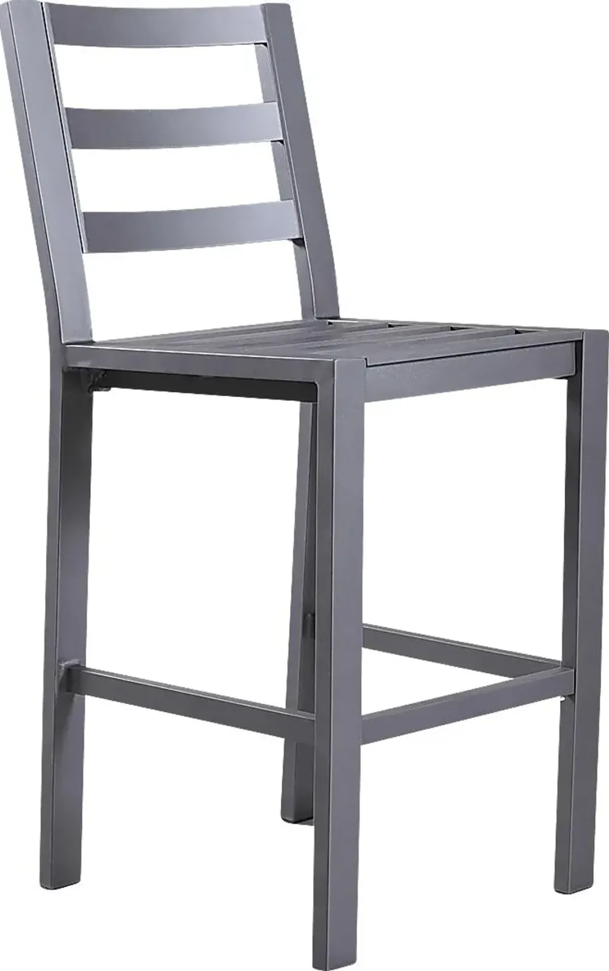 Outdoor Coligny Gray Barstool, Set of 2