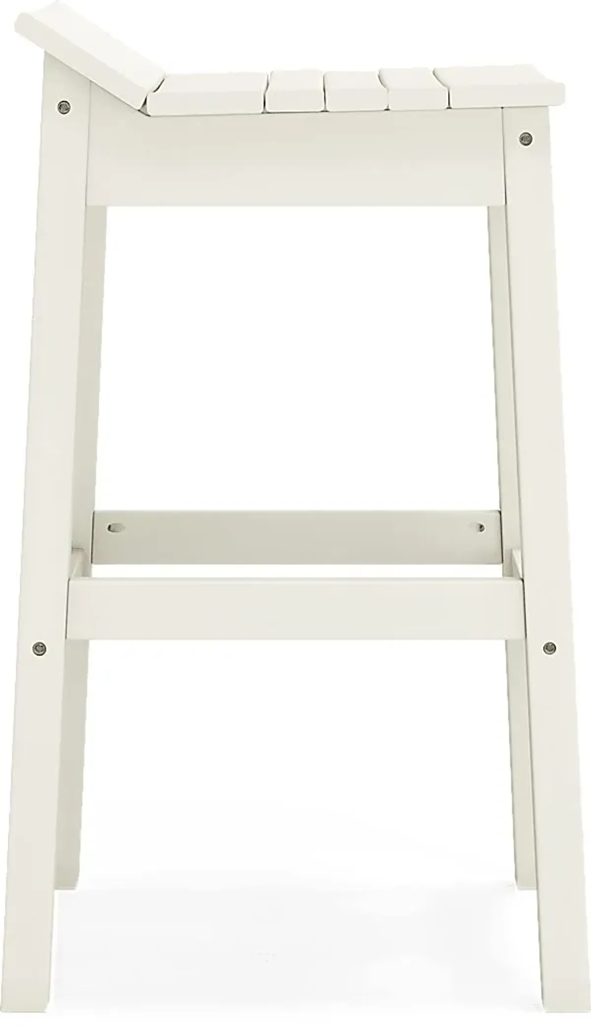 Addy White Outdoor Barstool