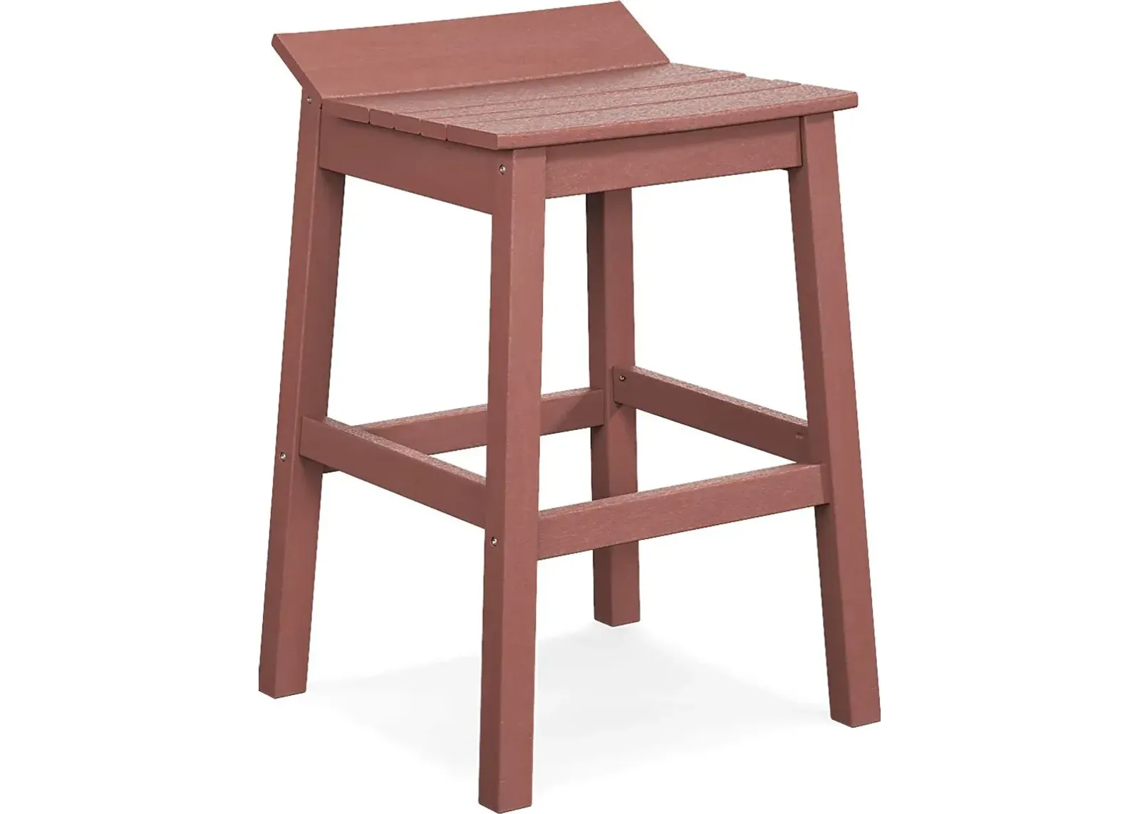 Addy Red Outdoor Barstool