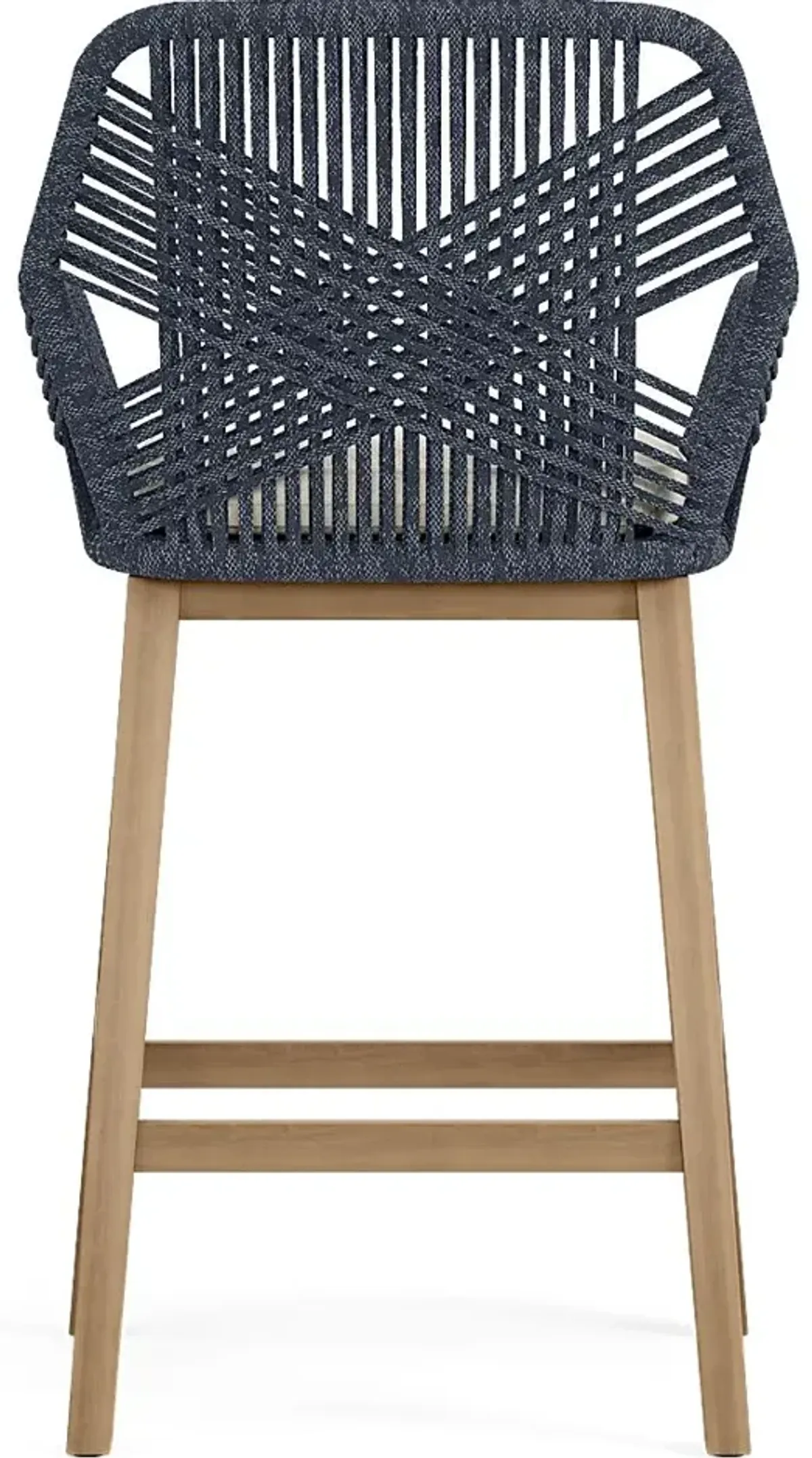 Tessere Blue Outdoor Barstool