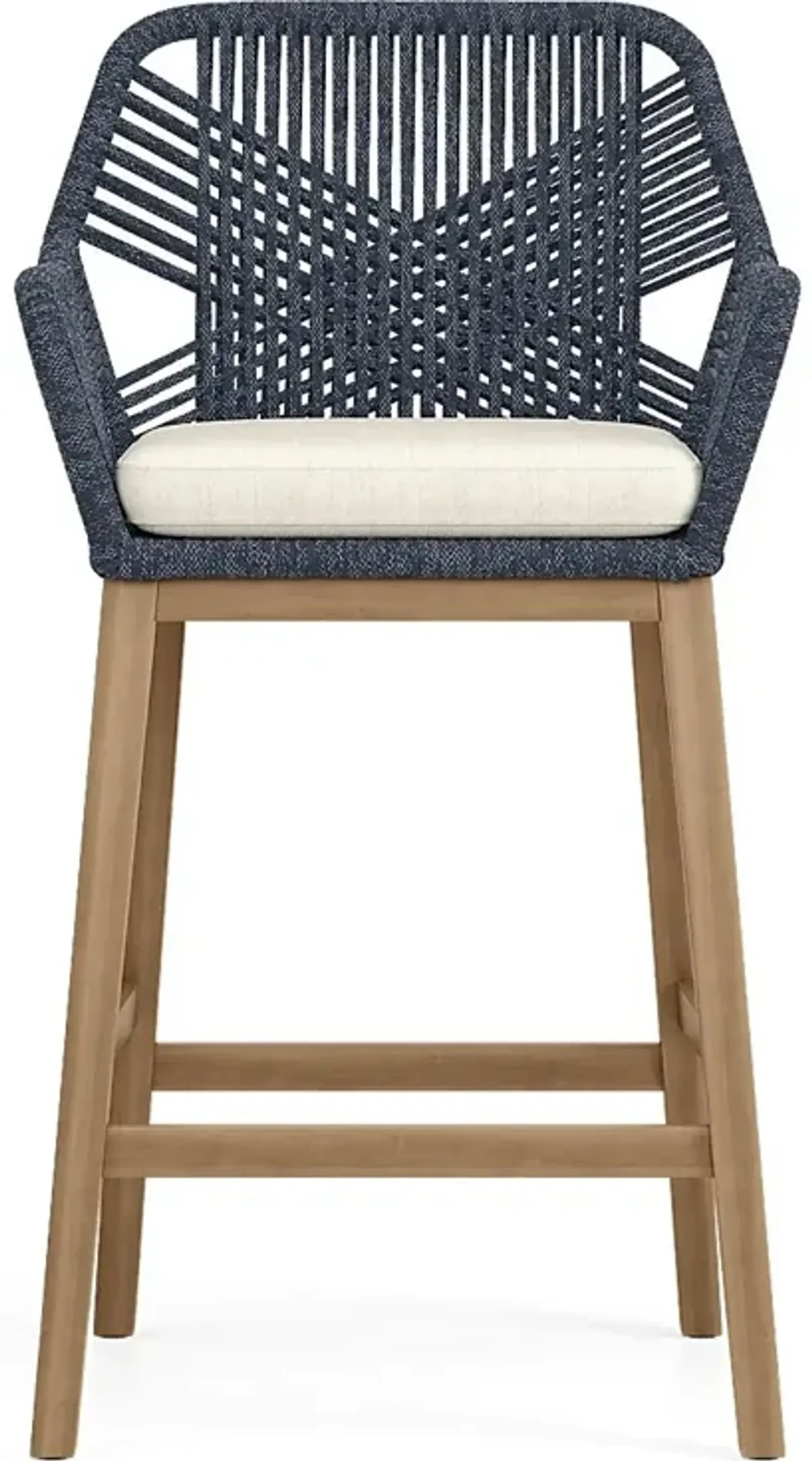 Tessere Blue Outdoor Barstool