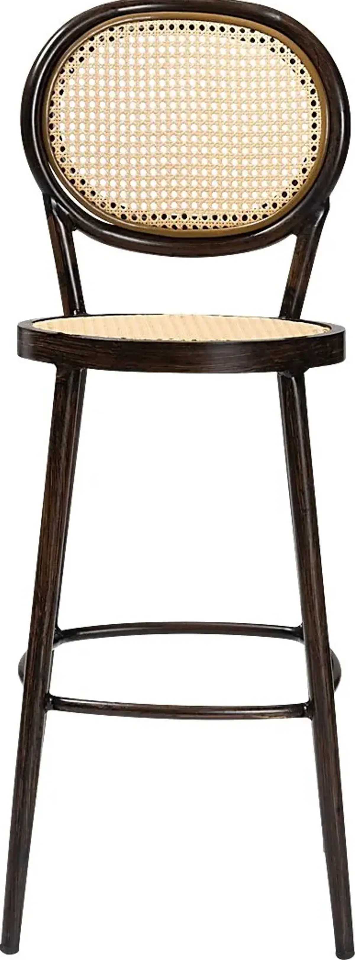 Outdoor Ivanel Brown Bar Stool