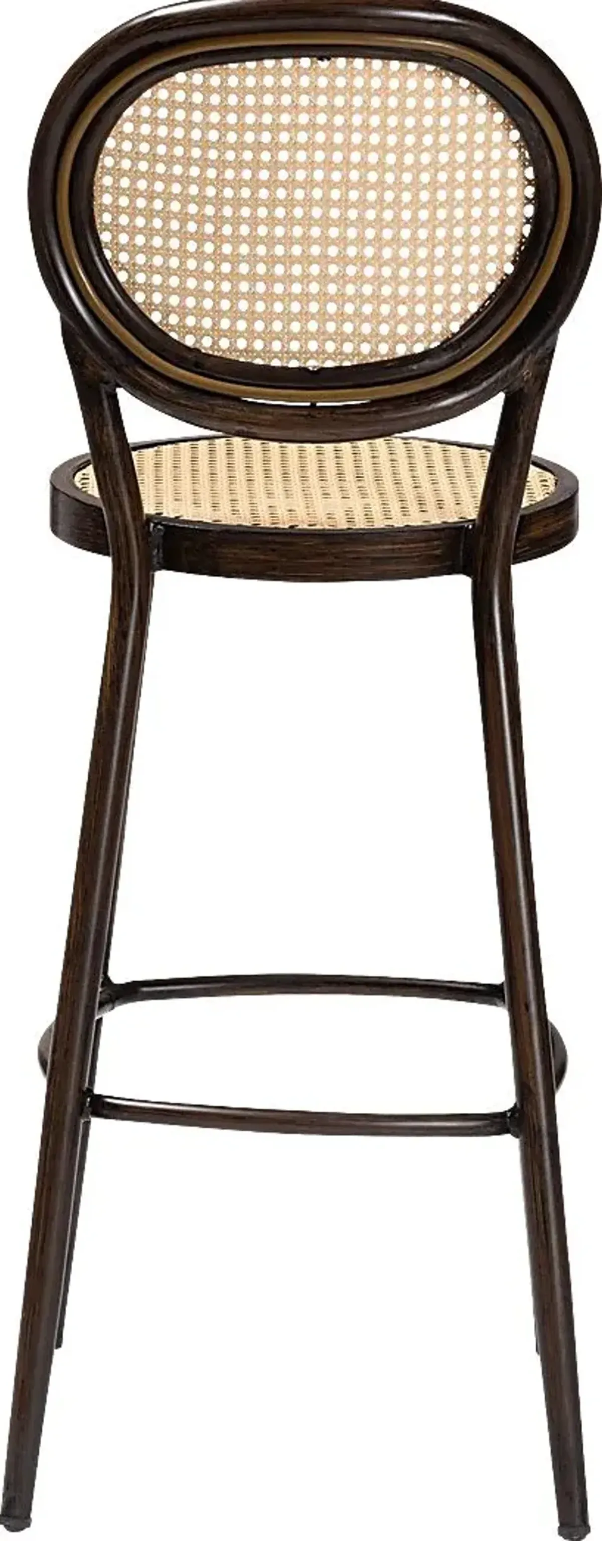 Outdoor Ivanel Brown Bar Stool