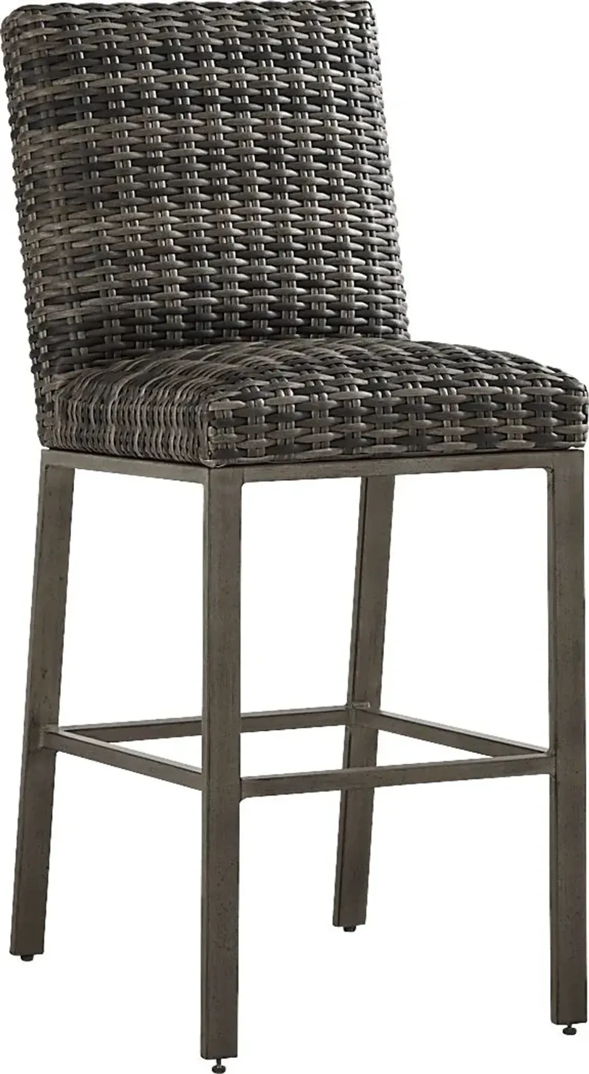 Montecello Gray Outdoor Barstool