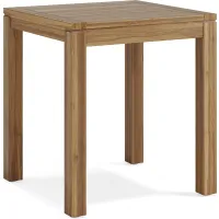 Patmos Teak 36 in. Square Bar Height Outdoor Dining Table