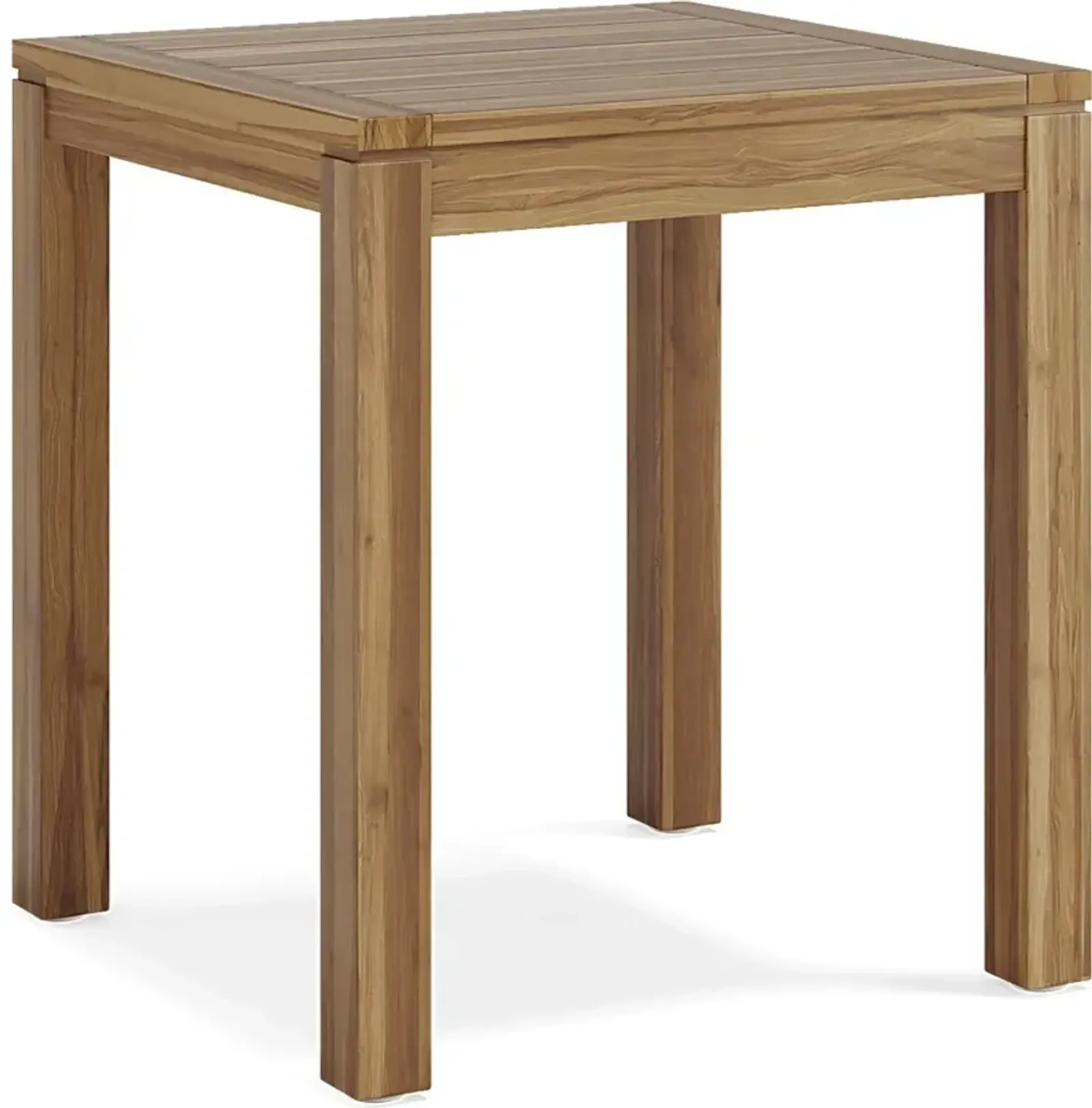 Patmos Teak 36 in. Square Bar Height Outdoor Dining Table