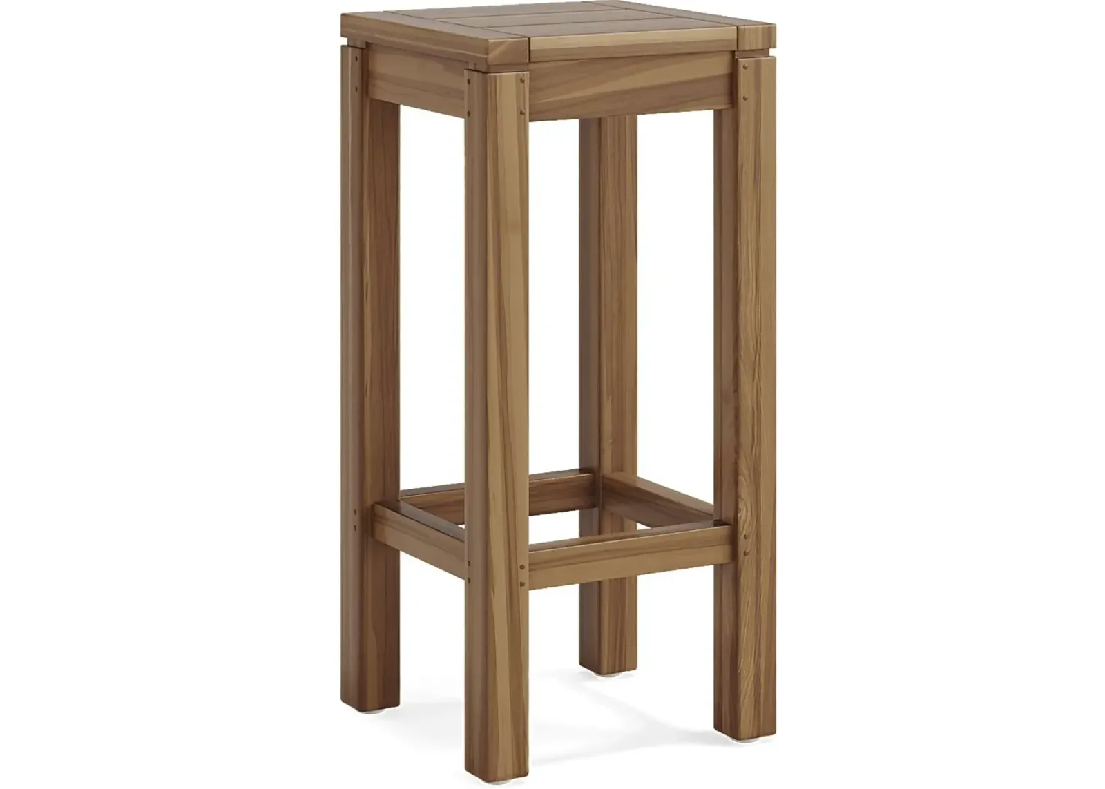 Patmos Teak Outdoor Barstool