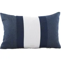 Madura Navy Indoor/Outdoor Accent Pillow