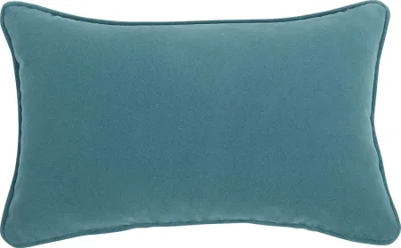 Sun Sorreo Teal Indoor/Outdoor Accent Pillow