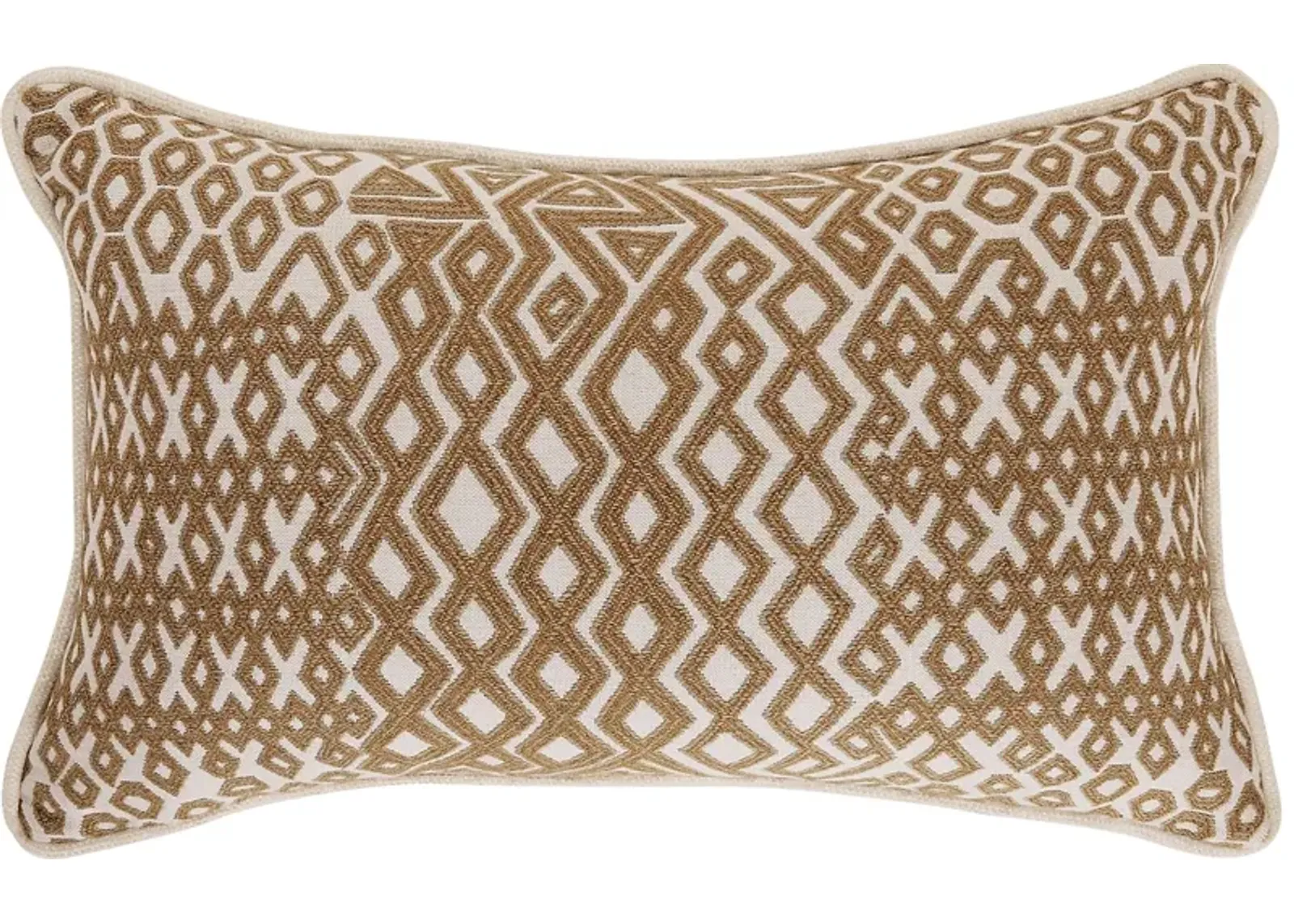 Assembly Cumin Caramel Indoor/Outdoor Accent Pillow