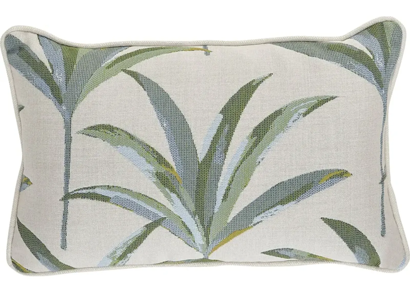 Martinique Tropics Celadon Indoor/Outdoor Accent Pillow