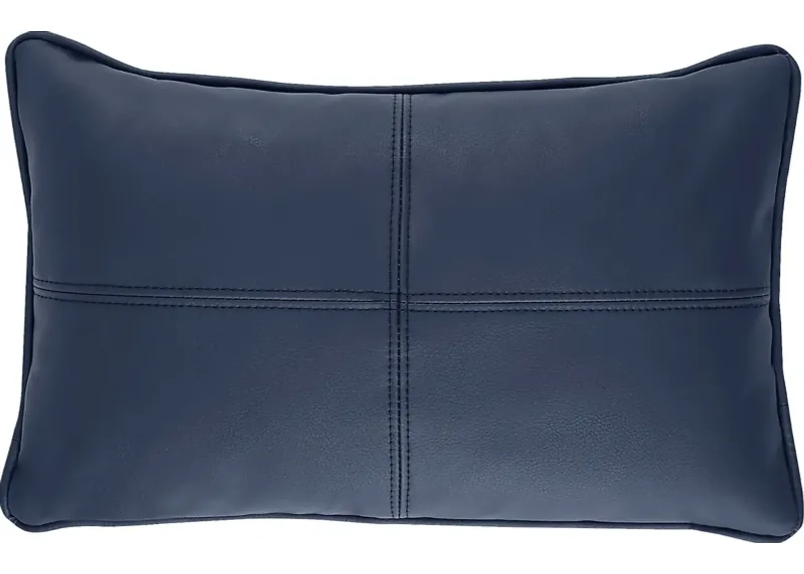 Barnwell Navy Indoor/Outdoor Kidney Pillow