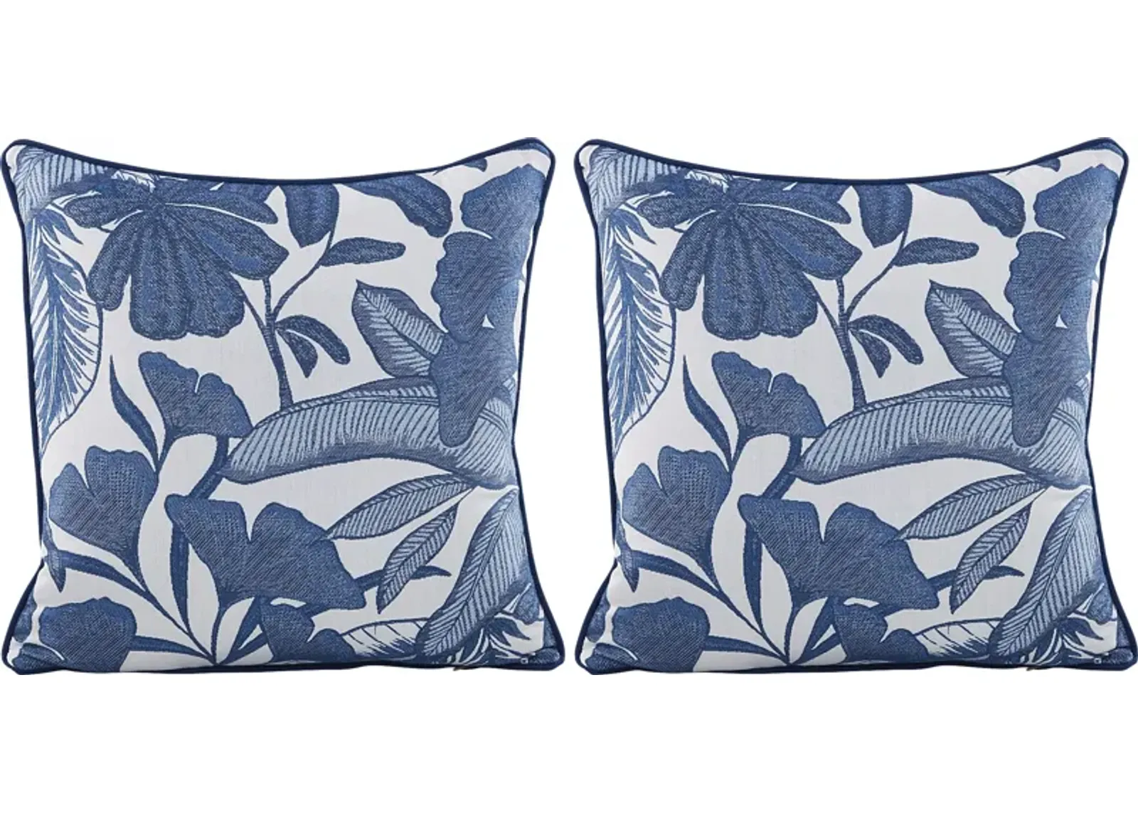 Lavish Palm Marine Indoor/Outdoor Accent Pillow, Set of Two