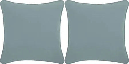 Sun Sorreo Sky Indoor/Outdoor Accent Pillow, Set of Two