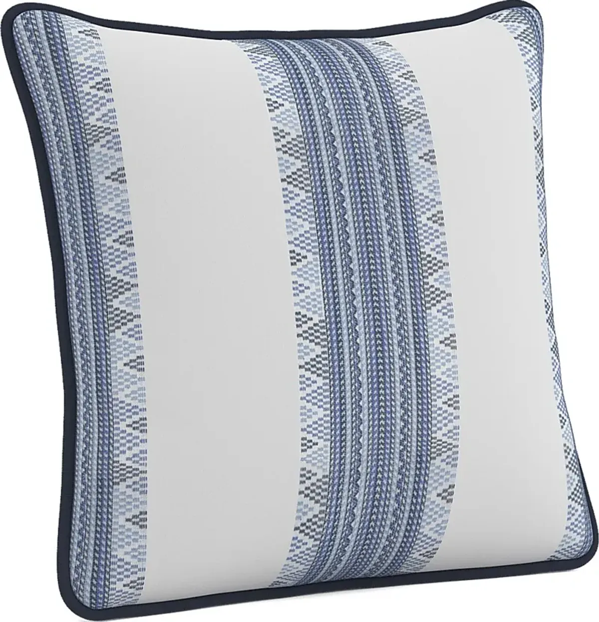 Stitchstone Indigo Indoor/Outdoor Accent Pillow, Set of Two