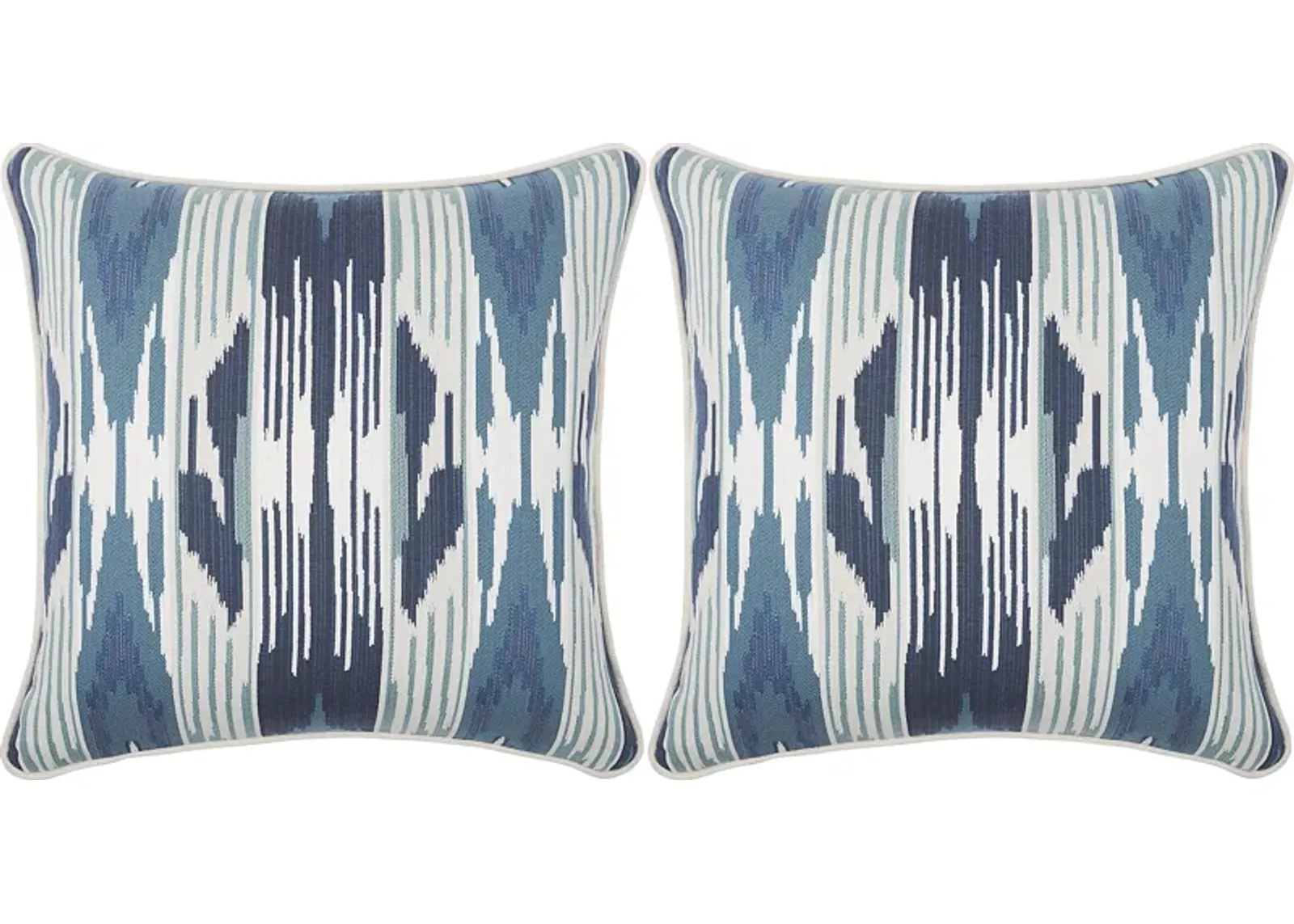 Lavura Indigo Indoor/Outdoor Accent Pillow, Set of Two