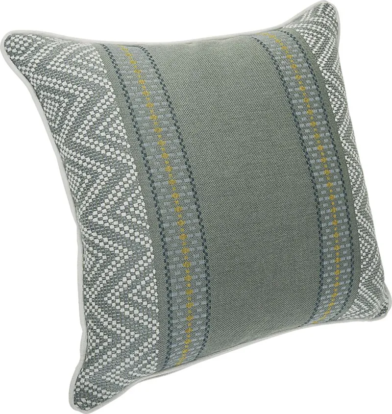 Wanderer Surf Celadon Indoor/Outdoor Accent Pillow, Set of 2