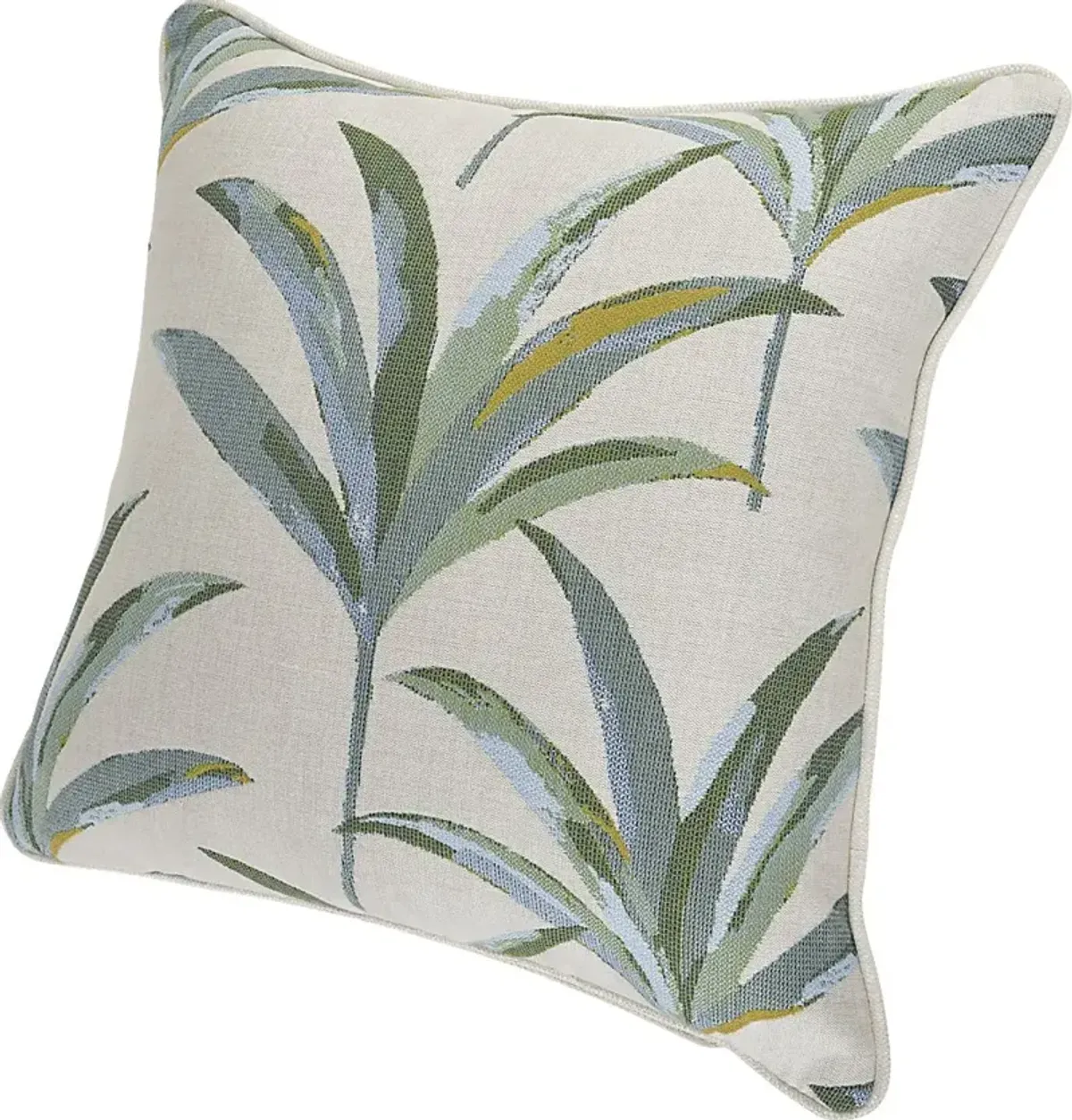 Martinique Tropics Celadon Indoor/Outdoor Accent Pillow, Set of 2