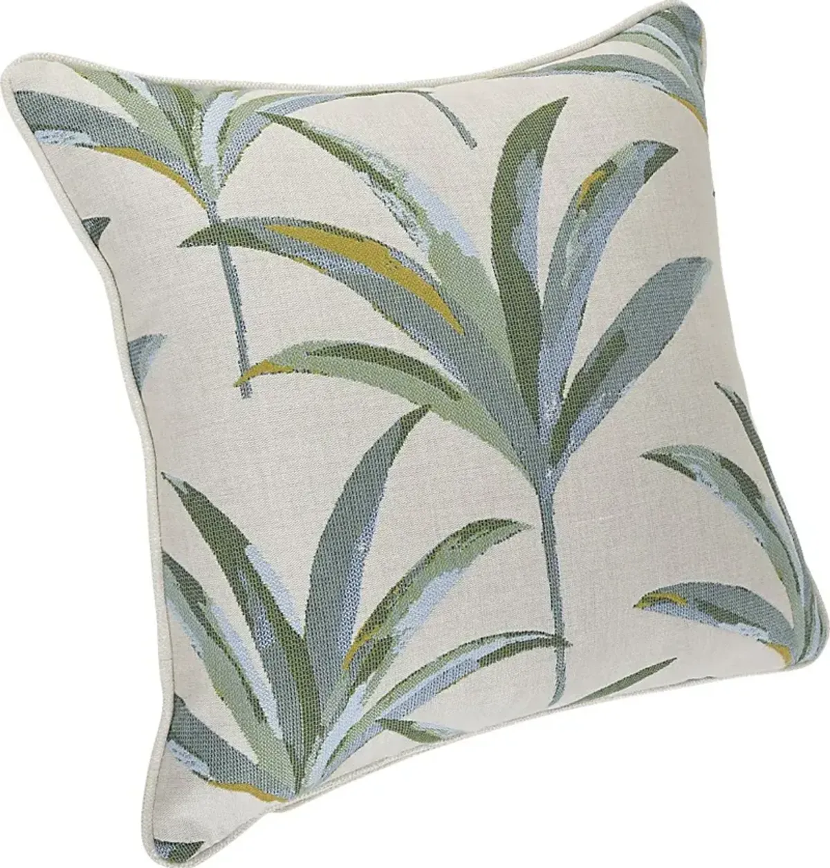 Martinique Tropics Celadon Indoor/Outdoor Accent Pillow, Set of 2