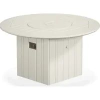 Addy White Outdoor Fire Pit