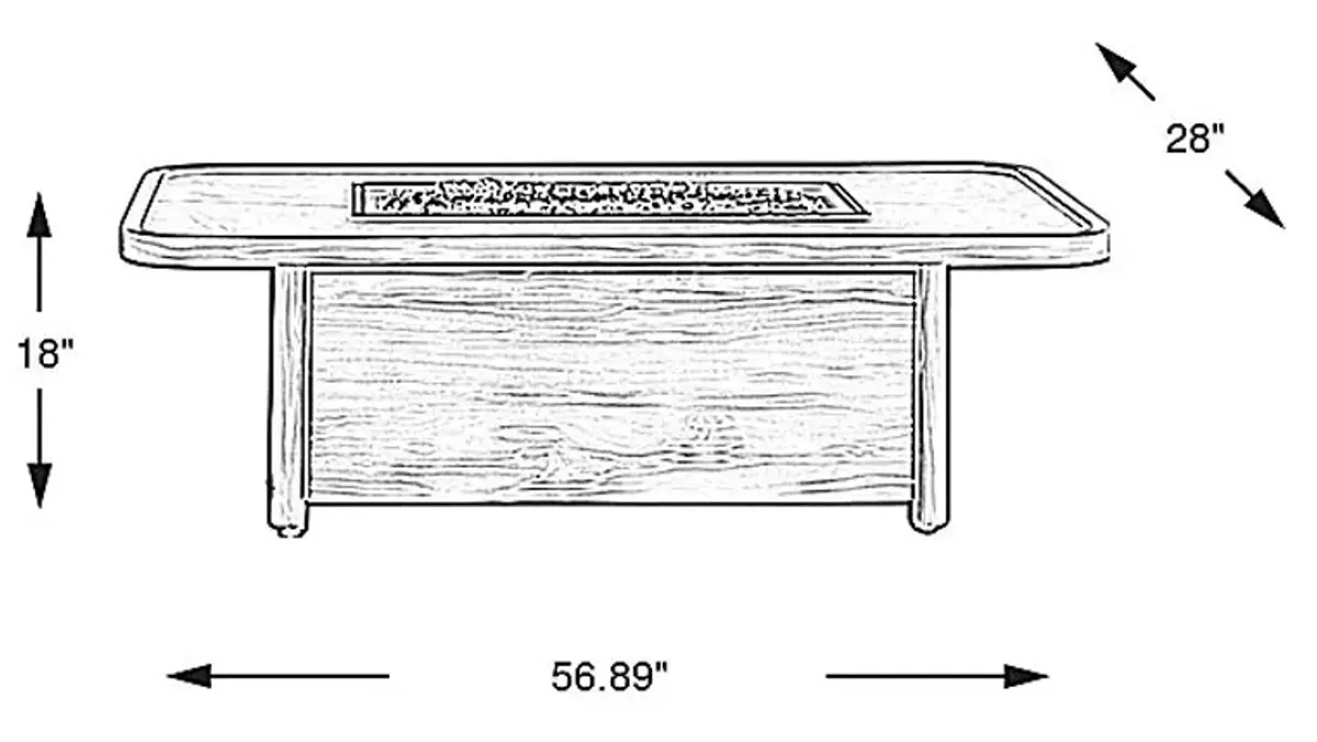 Logen Natural Outdoor Fire Pit