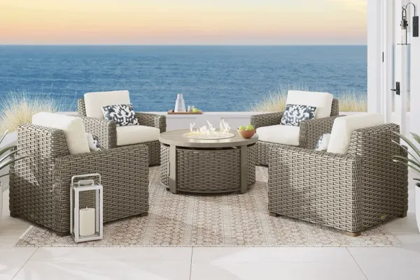Outdoor Fire Pit Seating Sets | Furniture.com