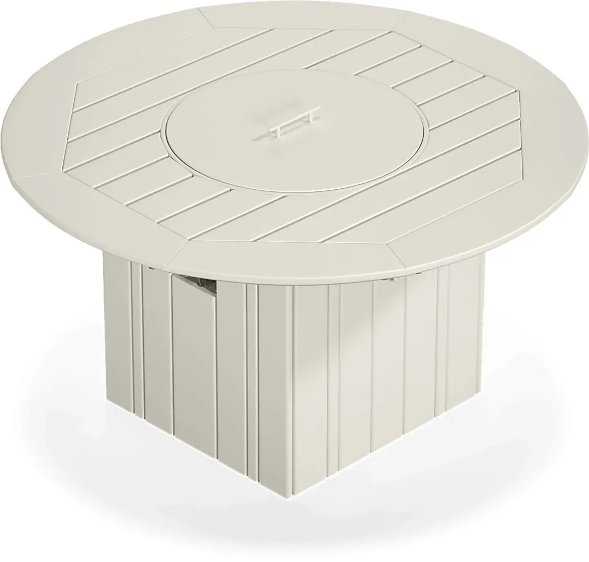Addy Navy 5 Pc Outdoor Fire Pit Seating Set