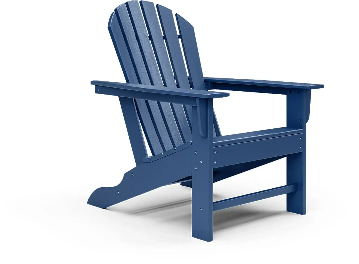 Addy Navy 5 Pc Outdoor Fire Pit Seating Set
