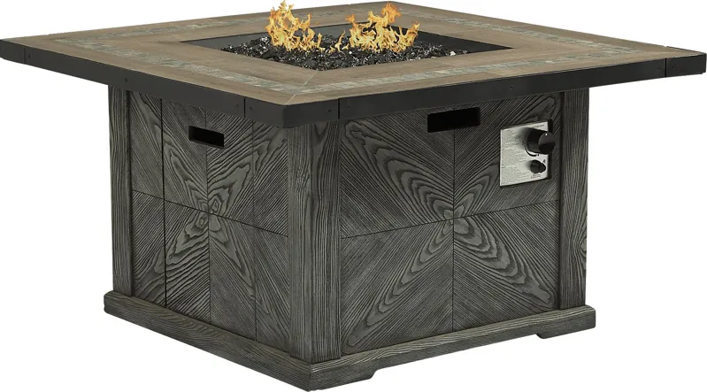 Lake Villa Gray Outdoor Fire Pit