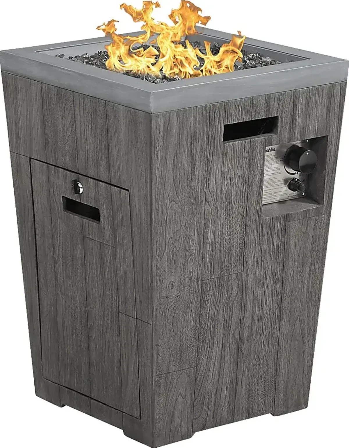 Bozeman Gray Outdoor Fire Pit