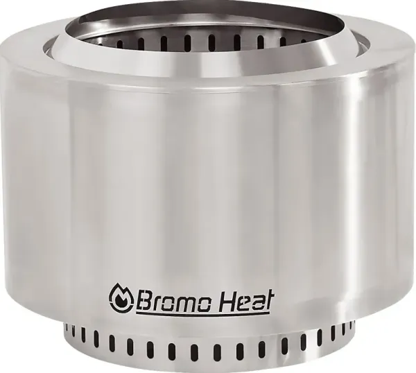 Bromo Heat Stainless Steel Smokeless Fire Pit