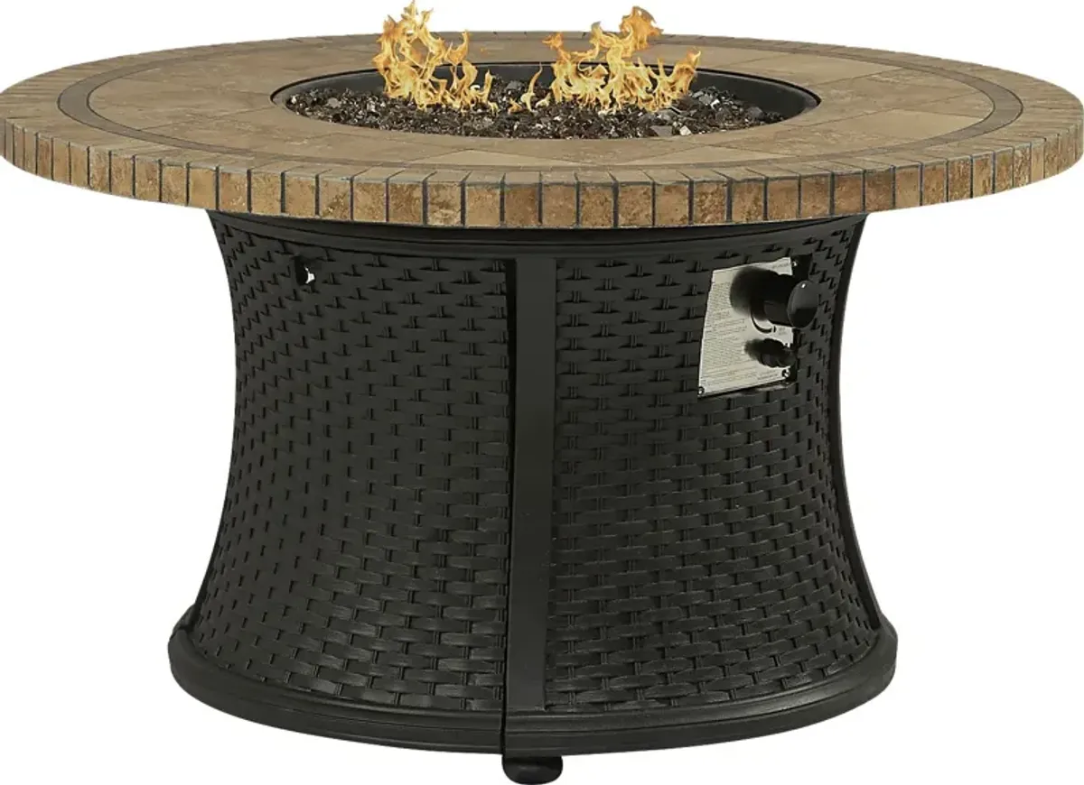 Tybee Island Bronze Outdoor Fire Pit