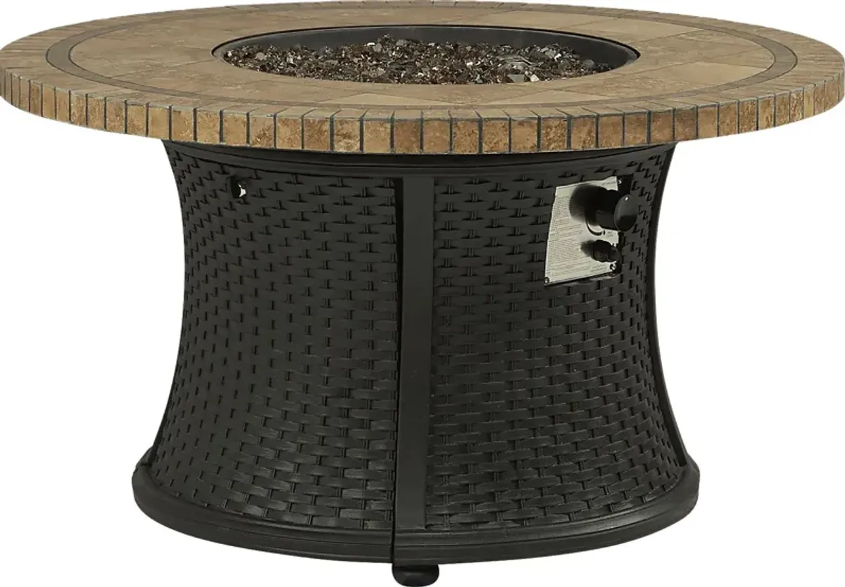 Tybee Island Bronze Outdoor Fire Pit