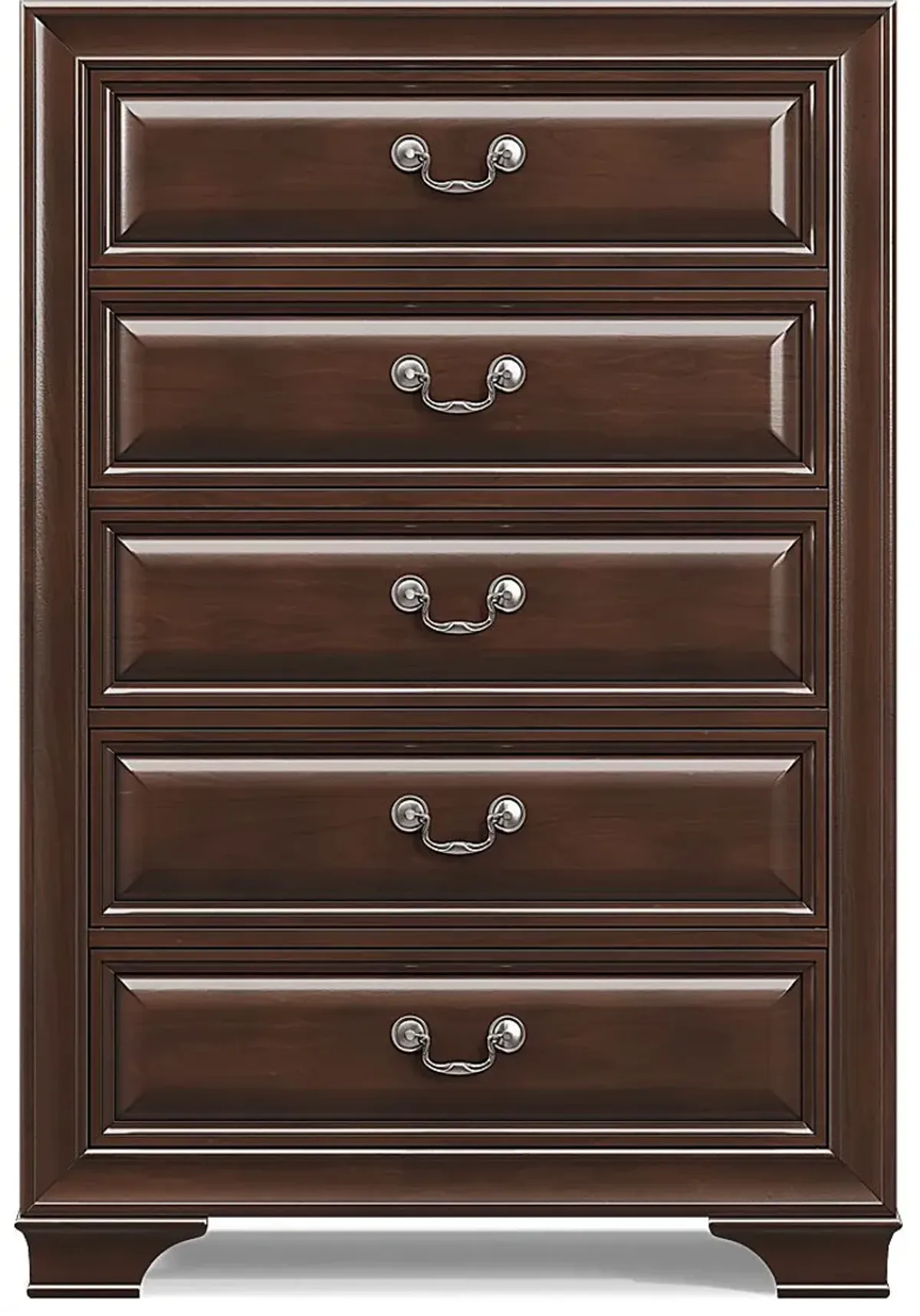 Mill Valley II Cherry 5pc Queen Sleigh Bedroom