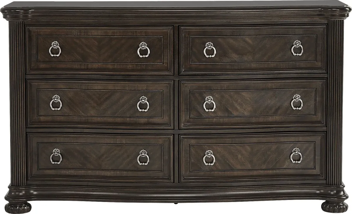 Gallagher Avenue Brown 5 Pc Queen Panel Bedroom