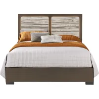 Monterosso Tan 3 Pc King Panel Bed