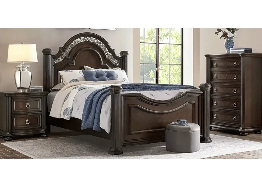 Gallagher Avenue Brown 5 Pc Queen Bedroom