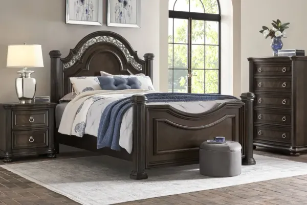 Gallagher Avenue Brown 5 Pc King Bedroom