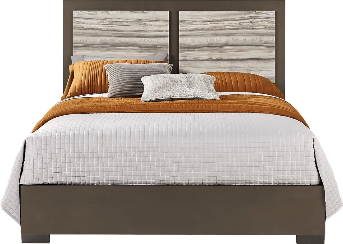Monterosso Tan 7 Pc Queen Panel Bedroom