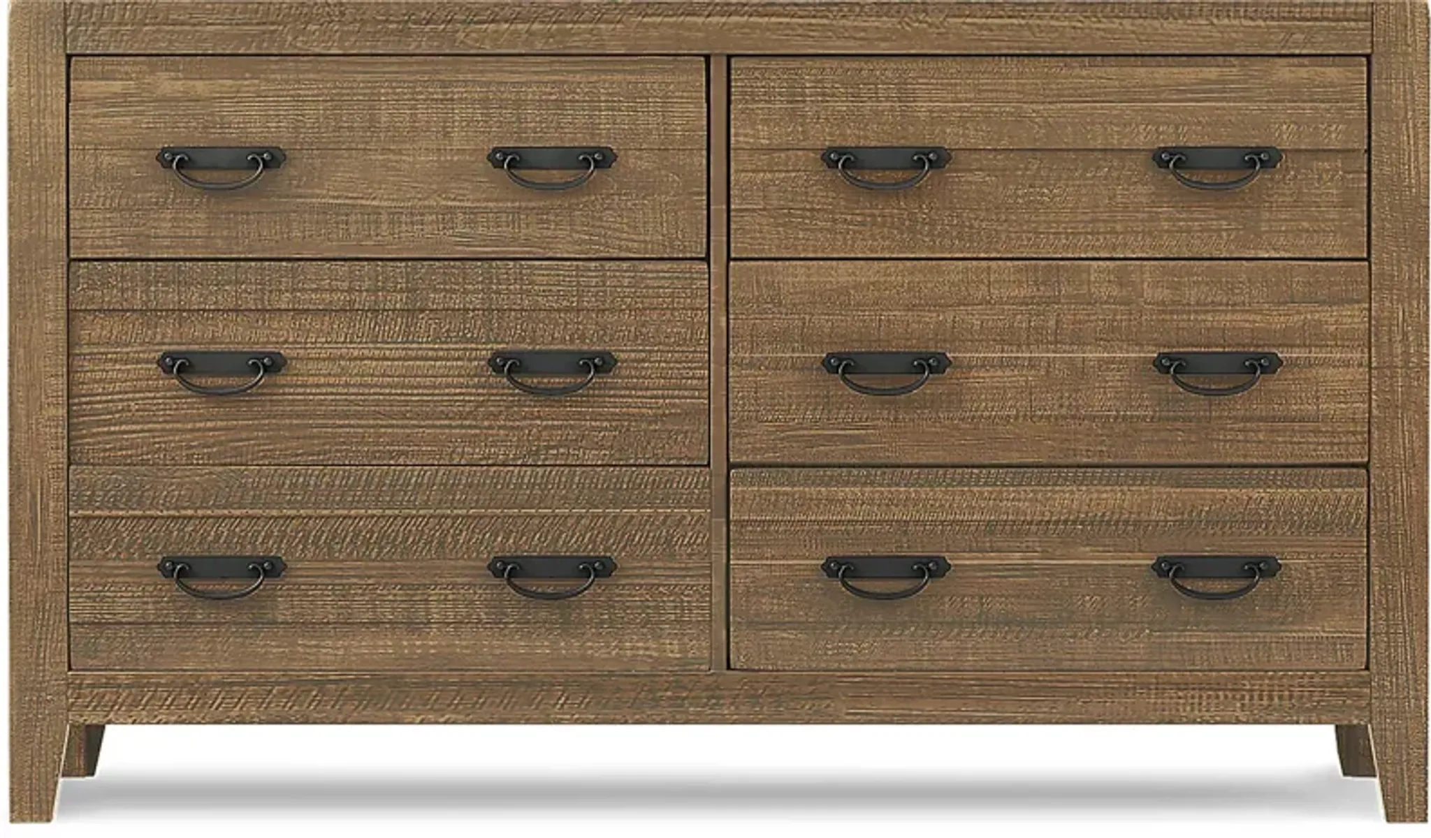 Palm Grove Brown 7 Pc Queen Panel Bedroom Rooms To Go | Furniture.com