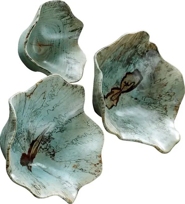 Jaffna Blue Wall Art, Set of 3