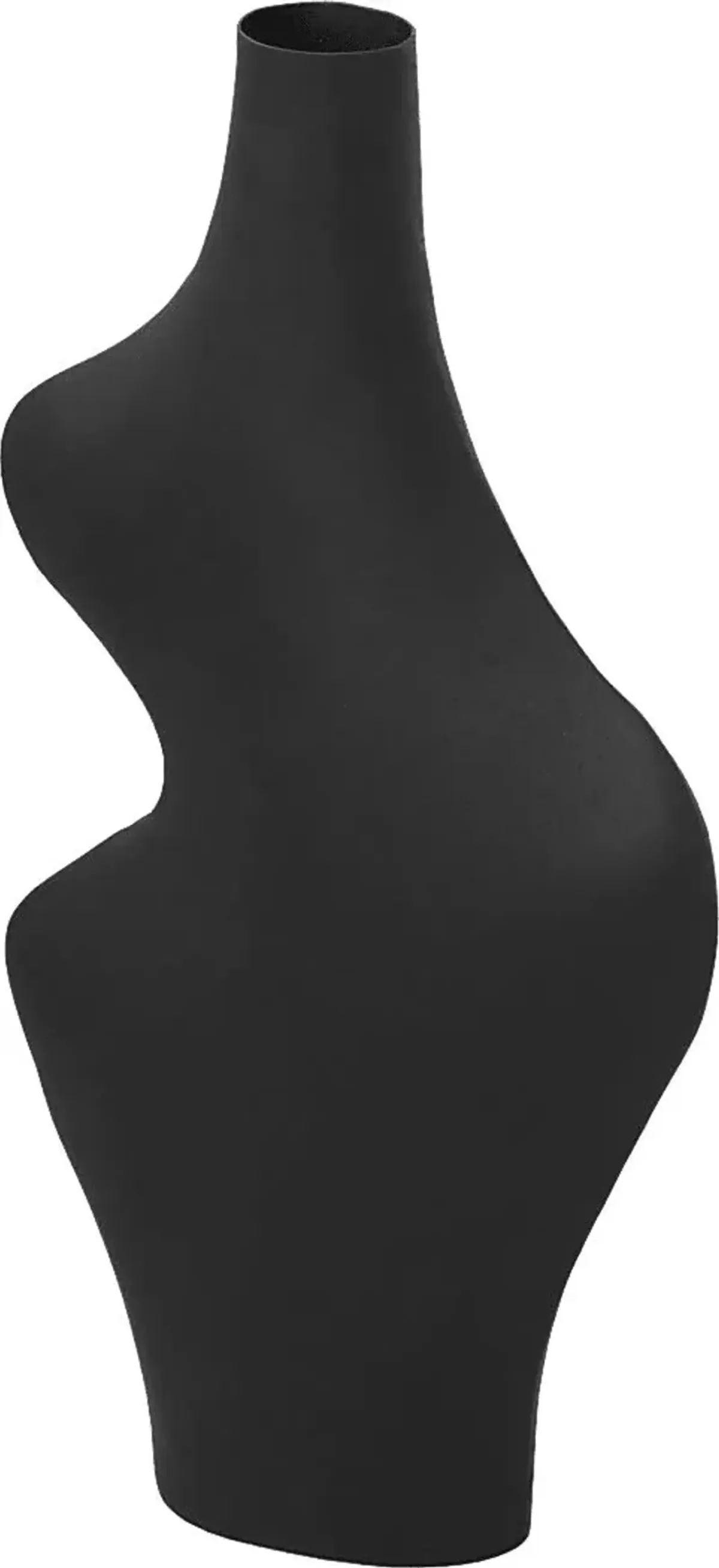 Balbach Black Vase