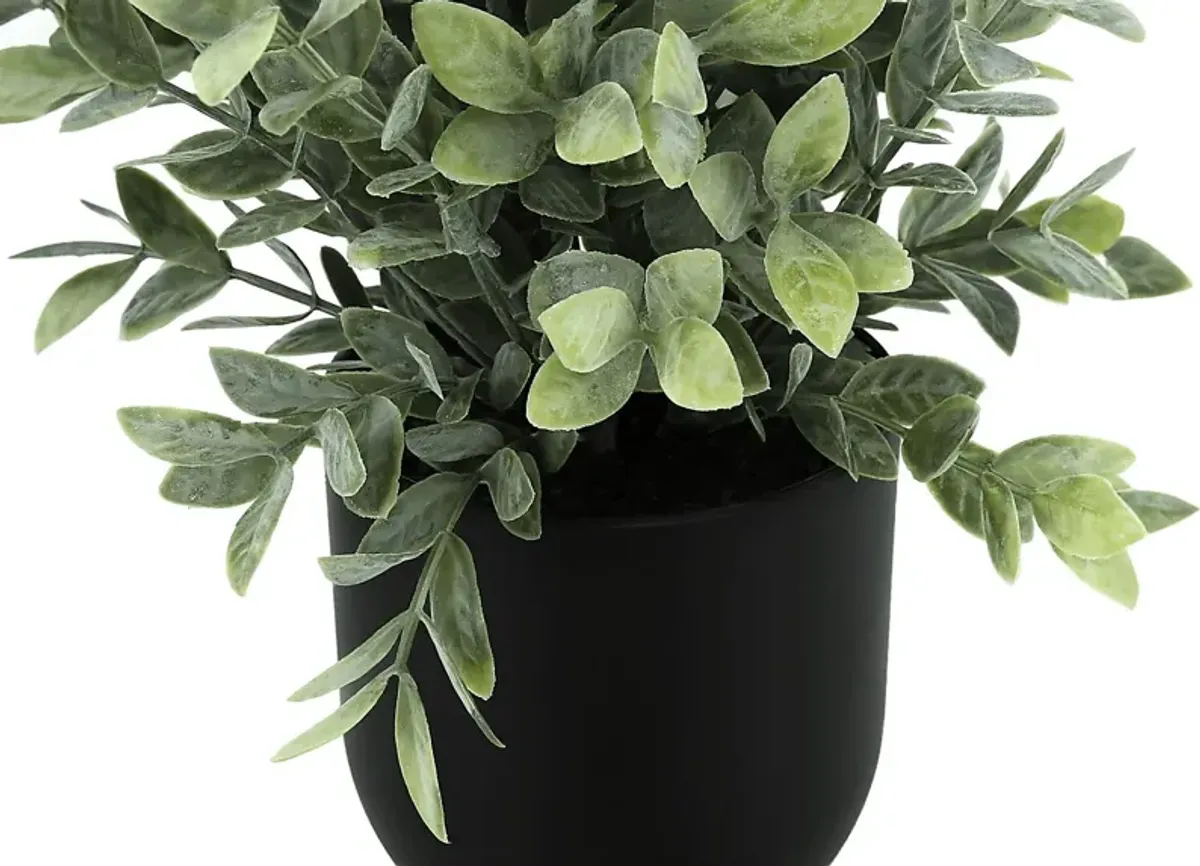 Paleotropic Green Artificial Eucalyptus Plant, Set of 2