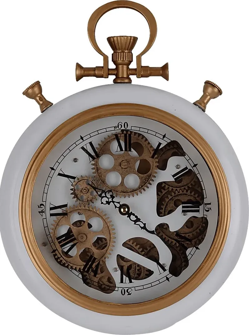 Hartmark Gold Clock