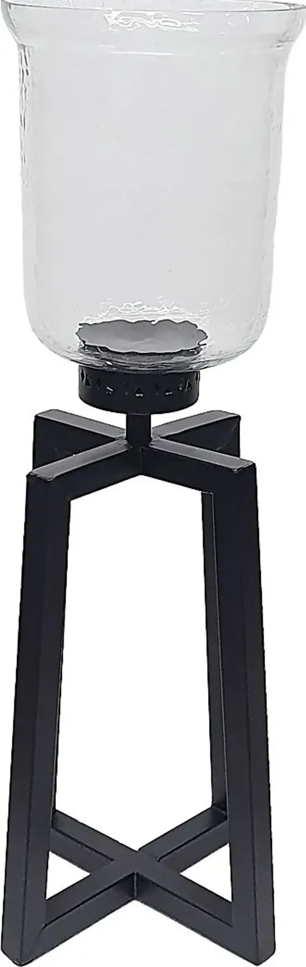 Hoharro Black Large Candle Holder